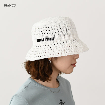 MIU MIU ラフィアハット