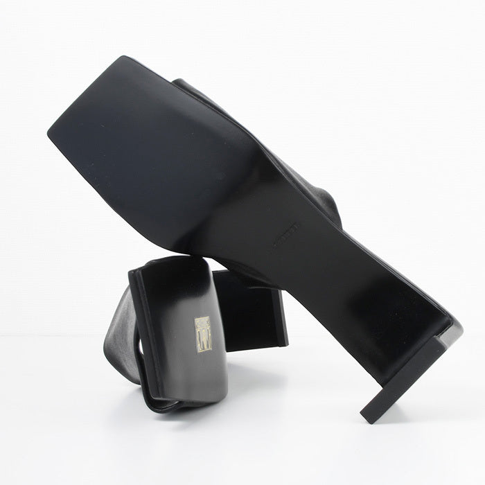JILSANDER Sculpture Heel Sandals 