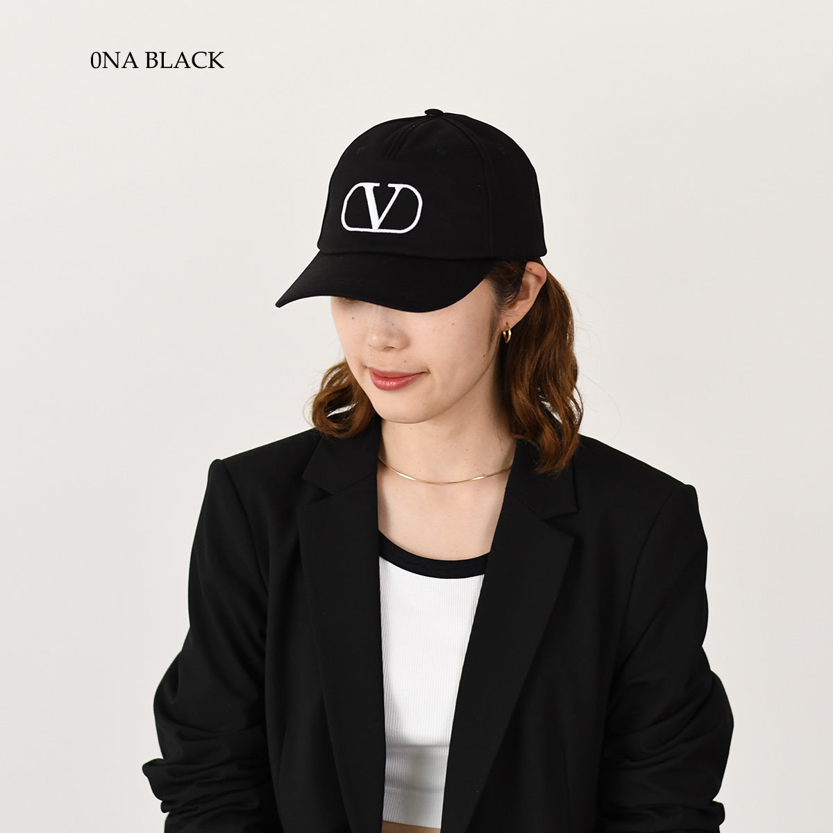 VALENTINO Cotton logo ball cap 