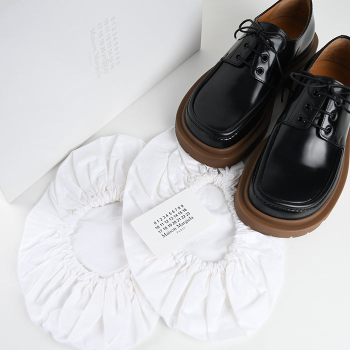 MAISON MARGIELA IVY レザー ダービーシューズ