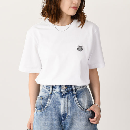 MAISON KITSUNE ボールド フォックスヘッド パッチ コンフォート Tシャツ