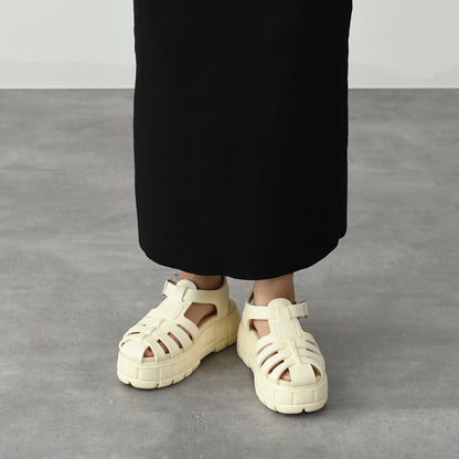MIU MIU EVA プラットフォーム ケージサンダル