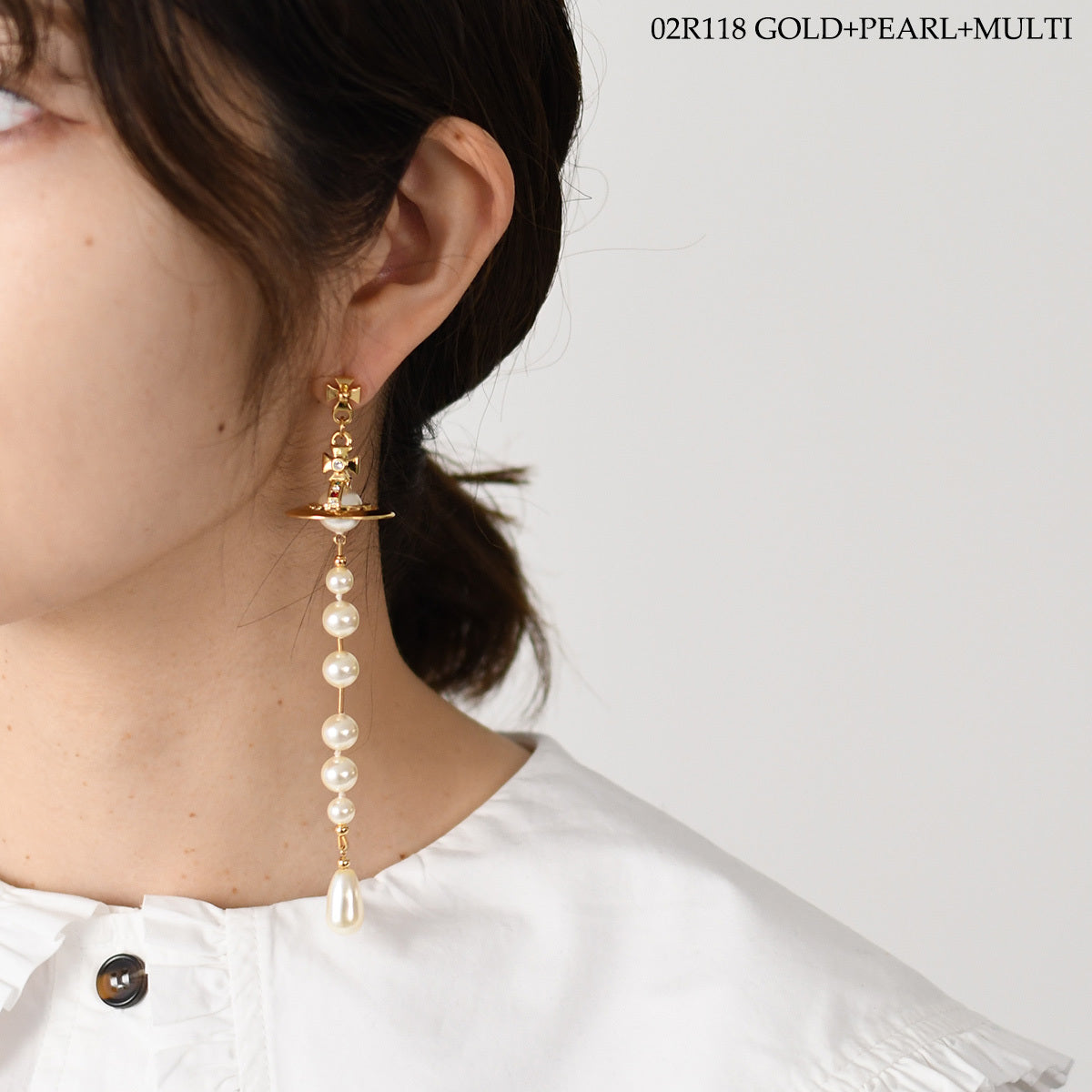 Vivienne Westwood BROKEN PEARL 피어싱 