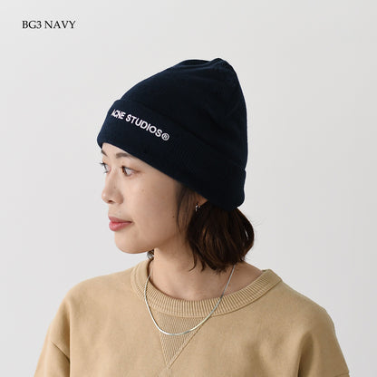 ACNE STUDIOS Logo Beanie 