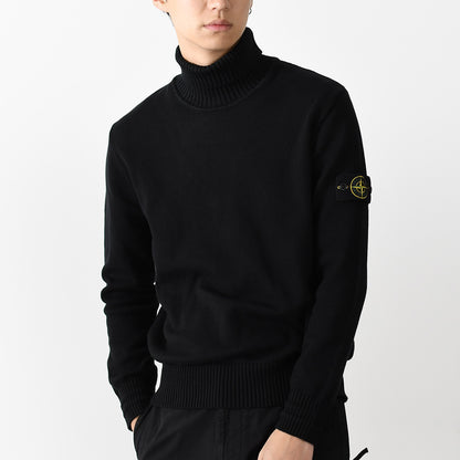 STONE ISLAND 505A2 WINTER COTTON ルーズフィット タートルネックセーター
