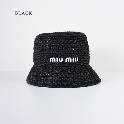 MIU MIU ラフィアハット