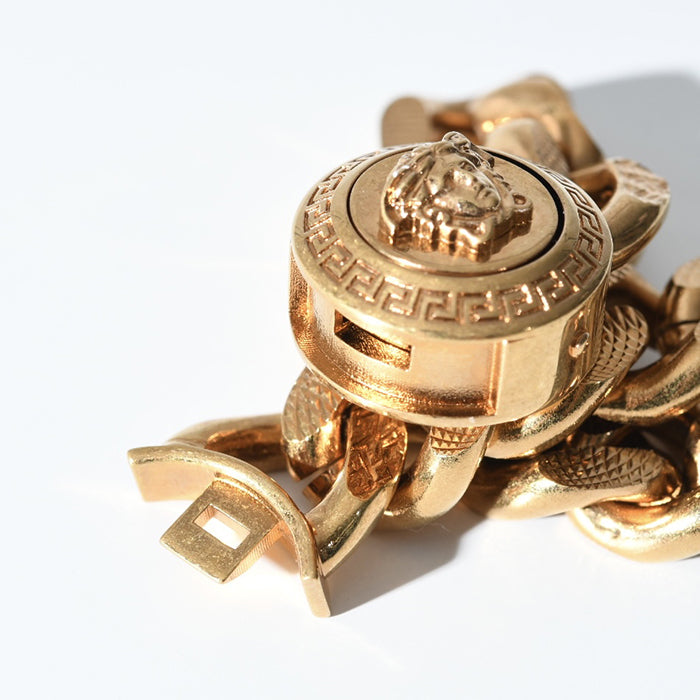VERSACE メデューサ チェーンブレスレット