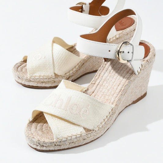 CHLOE ankle strap wedge sandals 
