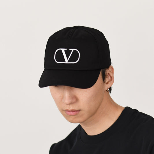 VALENTINO コットンロゴボールキャップ