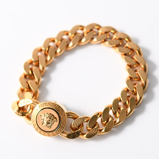 VERSACE メデューサ チェーンブレスレット