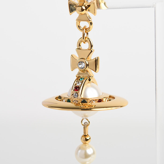 Vivienne Westwood BROKEN PEARL 피어싱 