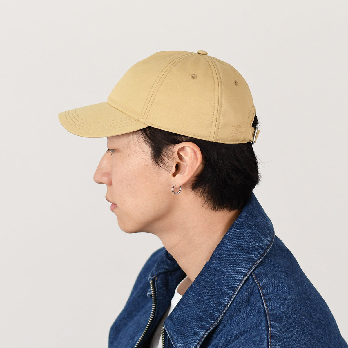 BURBERRY 코튼 블렌드 베이스볼 캡 