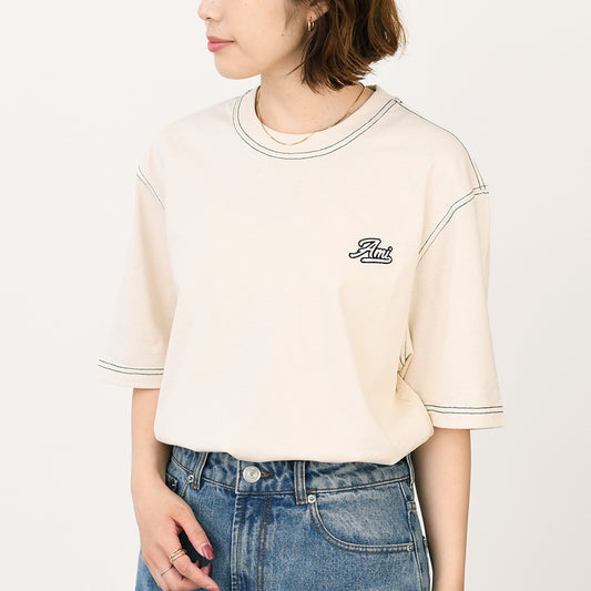 AMI PARIS AMI DE COEUR アミパリス Ami シグネチャー Tシャツ