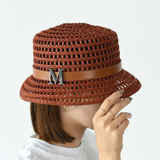 Max Mara UCCIO 우초 메쉬 크로쉐 모자 