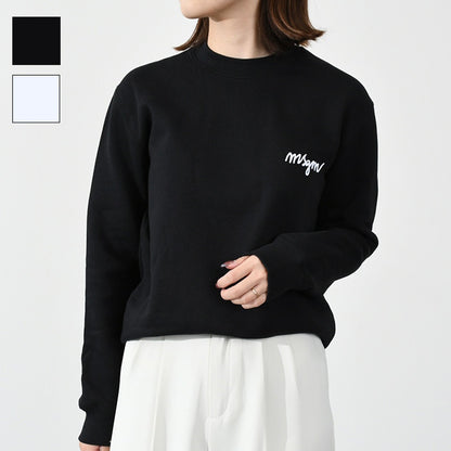 MSGM MSGM Mini Embroidered Logo Sweatshirt 