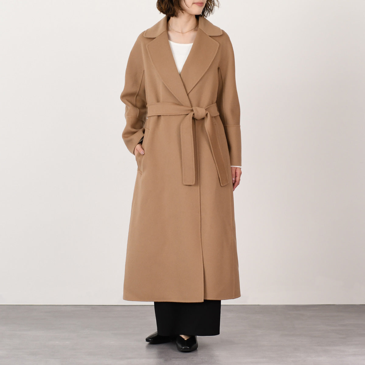 S Max Mara ELISA ウールローブコート