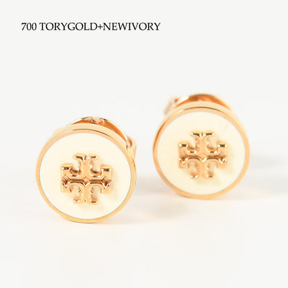 TORY BURCH キラ エナメル サークルスタッズ ピアス