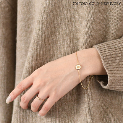 TORY BURCH キラ エナメル チェーン ブレスレット
