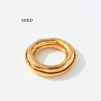 JIL SANDER BRASS RING 