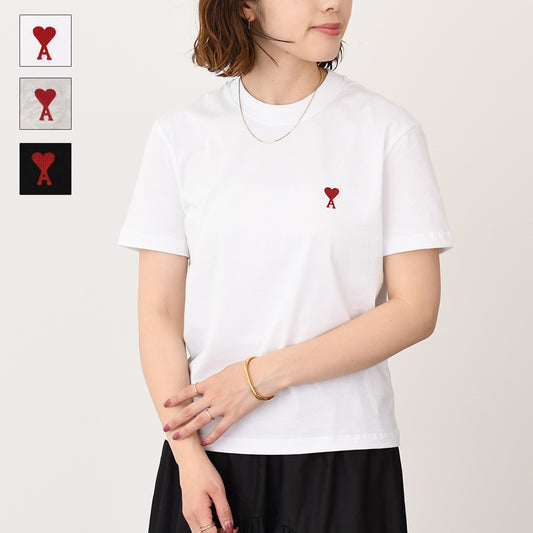 AMI PARIS Ami de Coeur コットンジャージー Tシャツ クラシックフィット