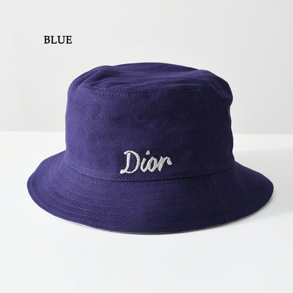 DIOR ロゴ刺しゅう バケットハット
