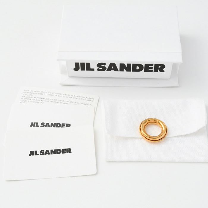 JIL SANDER BRASS RING 