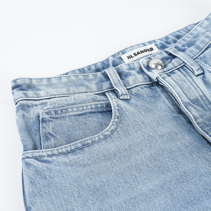 JILSANDER ブリーチウォッシュ デニムパンツ