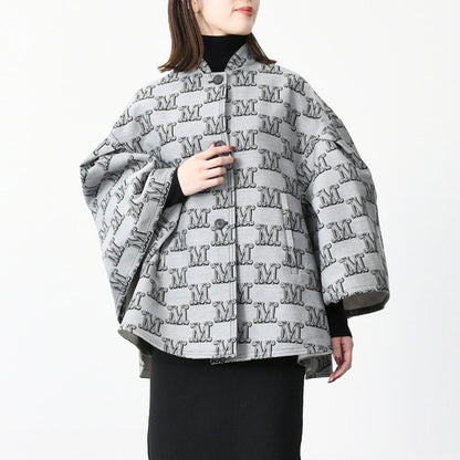 Max Mara EGEMONE ジャガードコットンケープ