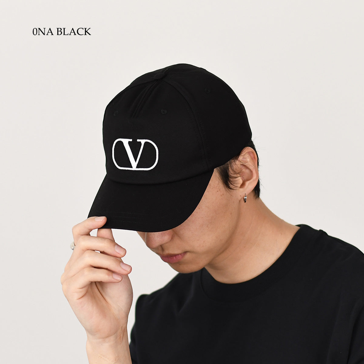 VALENTINO Cotton logo ball cap 