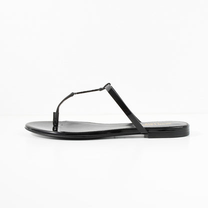 SAINT LAURENT カサンドラ スライド パテントレザー