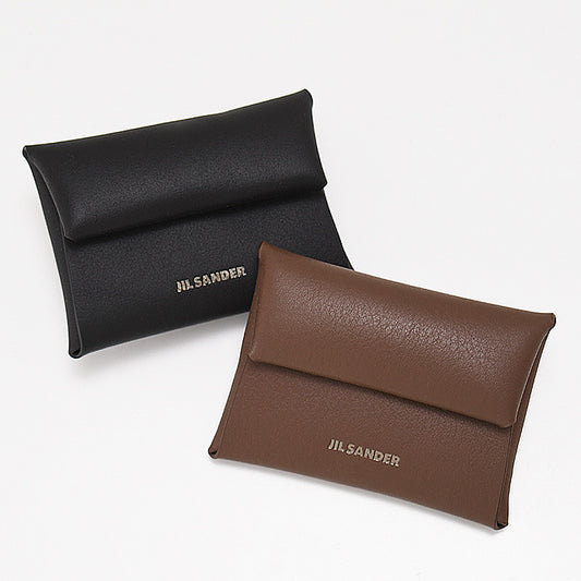 JILSANDER 미니 가죽 동전 퍼스 