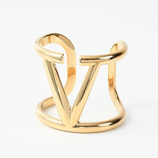 VALENTINO v-logo signature カフブレスレット