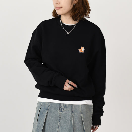 MAISON KITSUNE スピーディ フォックス パッチ コンフォート スウェットシャツ