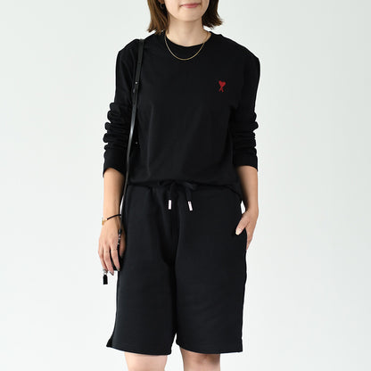 AMI PARIS  コットンフリース ショートパンツ