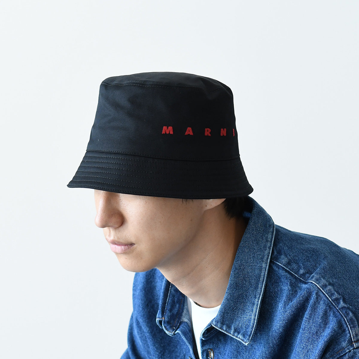 MARNI オーガニックギャバジン製 バケットハット