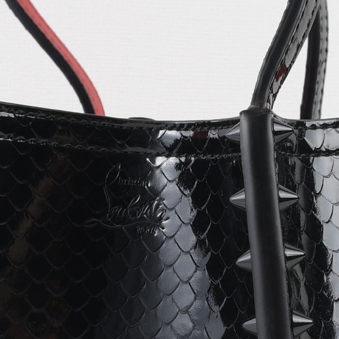 CHRISTIAN LOUBOUTIN Cabarock パテントレザー ミニ