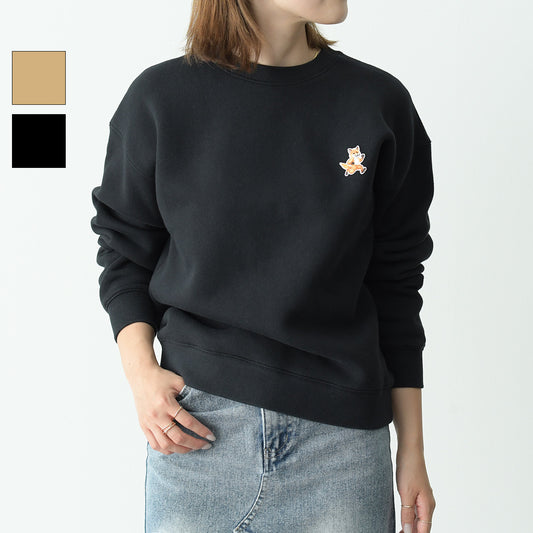 MAISON KITSUNE スピーディ フォックス パッチ コンフォート スウェットシャツ