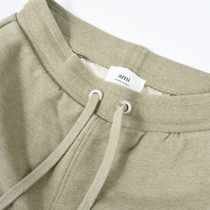 AMI PARIS  コットンフリース ショートパンツ