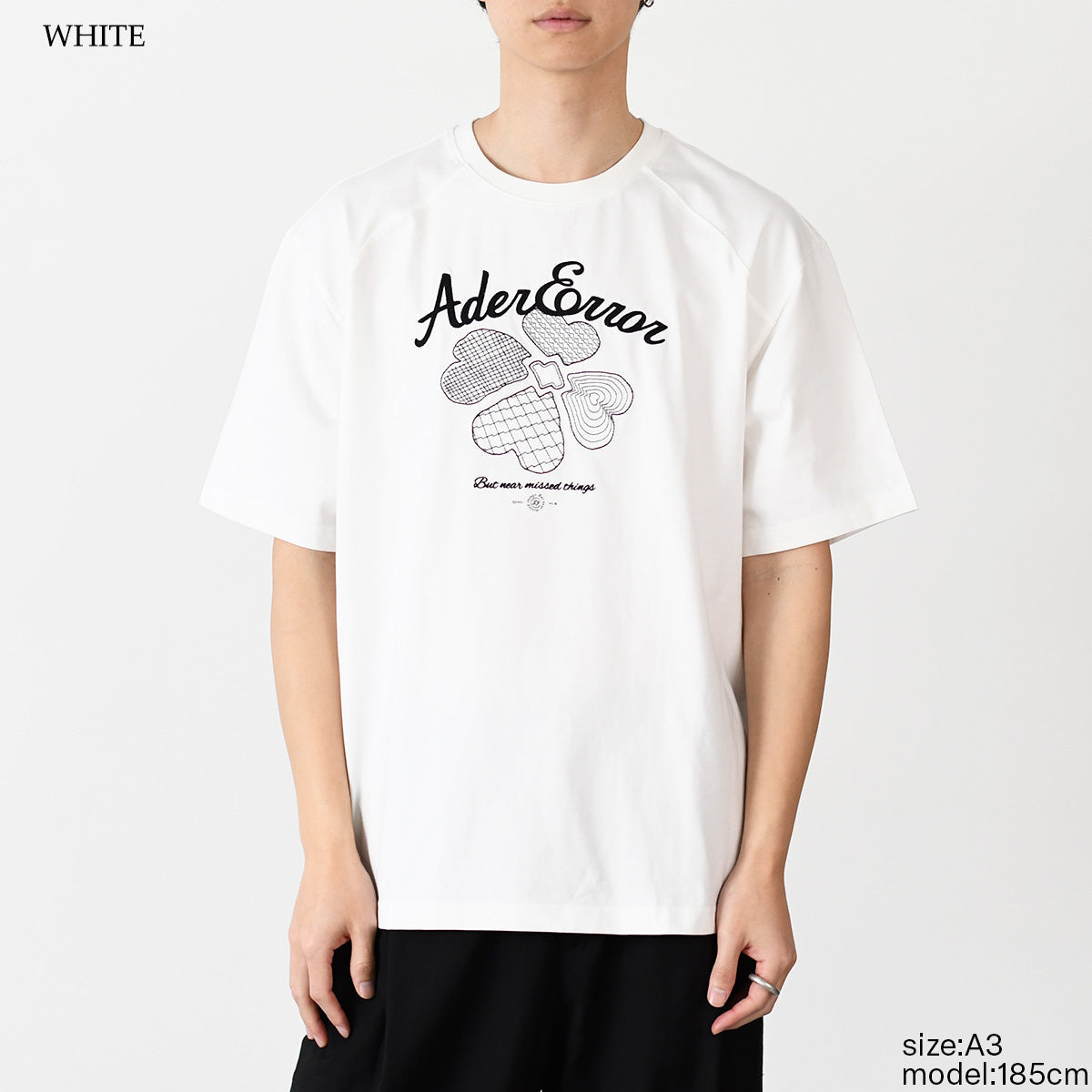 ADER ERROR TEVER logo T-shirt