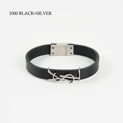 SAINT LAURENT YSL Logo ブレスレット