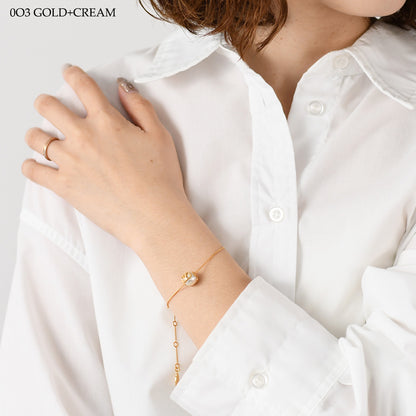 VALENTINO Vロゴ シグネチャー パールブレスレット