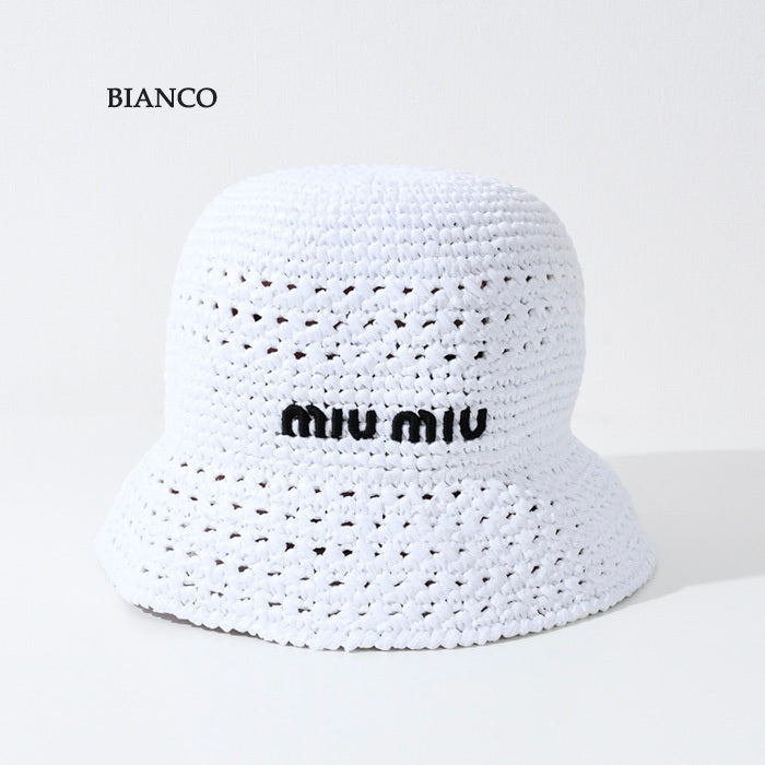 MIU MIU ラフィアハット