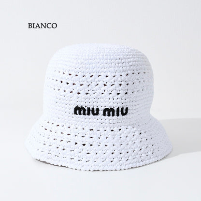 MIU MIU ラフィアハット