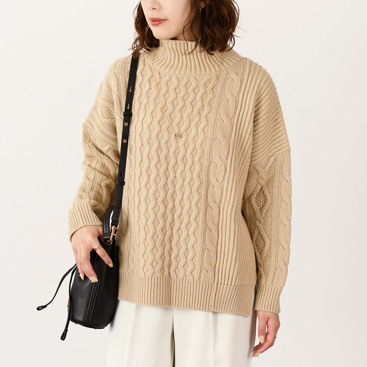 Weekend Max Mara VENETO ウール タートルネックセーター