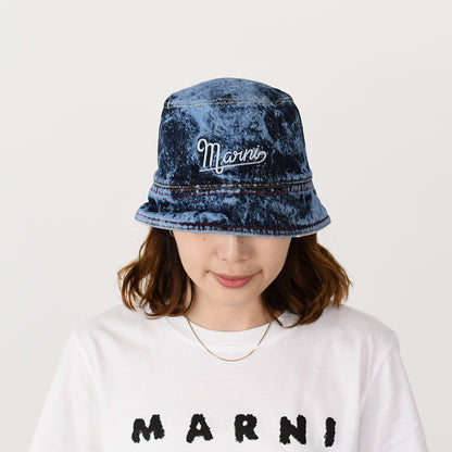 MARNI マーブルダイデニムバケットハット