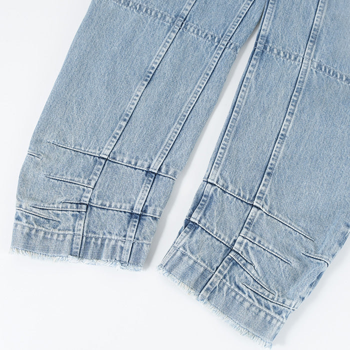 JILSANDER ブリーチウォッシュ デニムパンツ