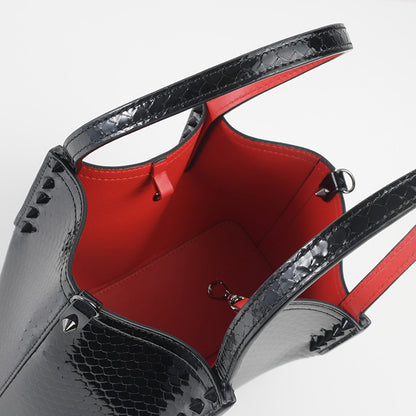 CHRISTIAN LOUBOUTIN Cabarock パテントレザー ミニ