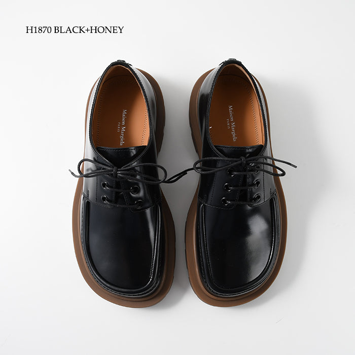 MAISON MARGIELA IVY レザー ダービーシューズ