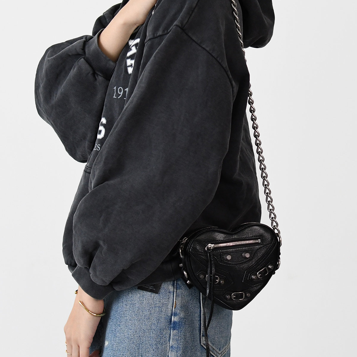 BALENCIAGA Le Cagole Heart ミニバッグ
