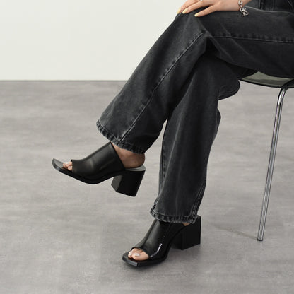 JILSANDER 하이 샌들 